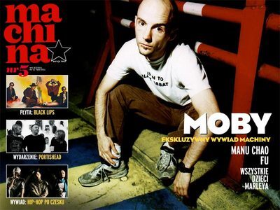 Spowiedź Moby’ego – już jutro w nowej Machinie