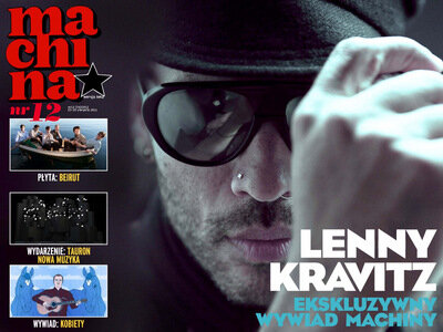 Seksowny architekt, szalony rockman – Lenny Kravitz ekskluzywnie w MACHINIE