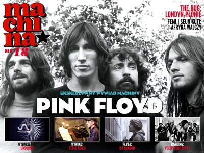 Pink Floyd - ekskluzywny wywiad w najnowszej Machinie