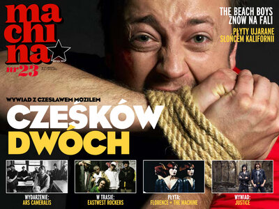 Z Miłoszem mu do twarzy – Czesław Mozil w najnowszej Machinie