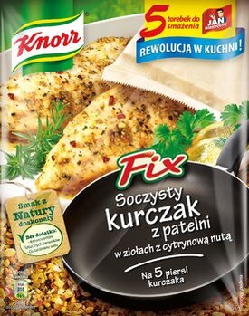 Zdjęcie: Pełnia smaku w kurczaku dzięki Fix Knorr