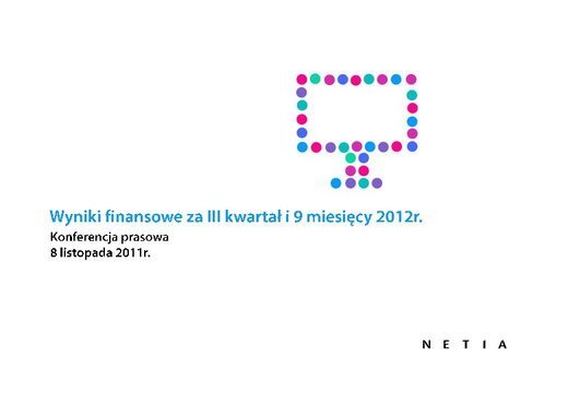 Netia w III kw. 2012: Stabilne ARPU i EBITDA na trudnym rynku