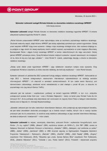 Sylwester Latkowski zastąpił Michała Kobosko na stanowisku redaktora naczelnego WPROST