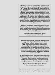 AWR "Wprost" przeprasza za publikacje z roku 2004 i 2006