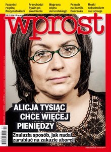 WPROST: Alicja Tysiąc chce pieniędzy