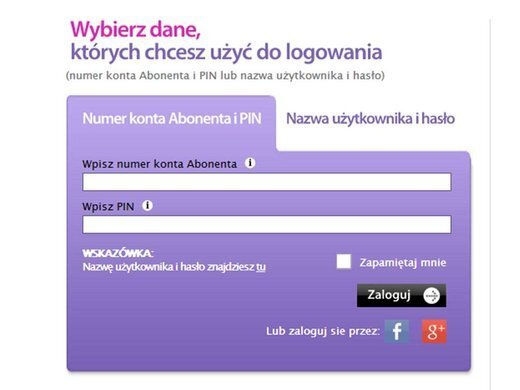 Łatwiejsze logowanie do Netia Online