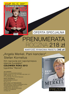 Angela Merkel. Pani kanclerz. Książka w prezencie z prenumeratą tygodnika WPROST