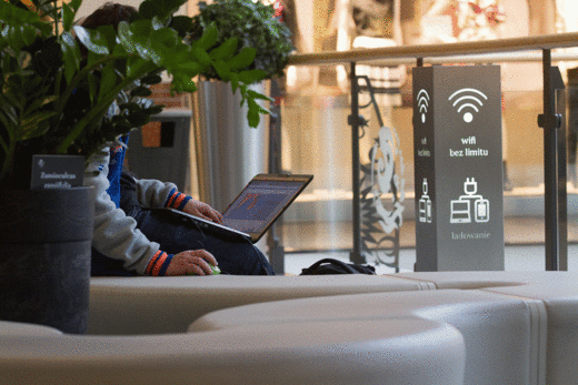 WIFI w CH Arkadia - najszybszy internet dla lojalnych klientów