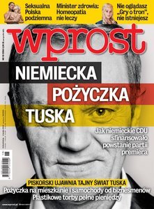 WPROST: niemieccy chadecy finansowali partię Tuska?