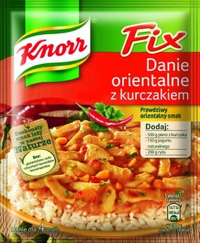 Zdjęcie: NOWOŚĆ! Fix Knorr Danie orientalne z kurczakiem – zabierz się w egzotyczną podróż smaku