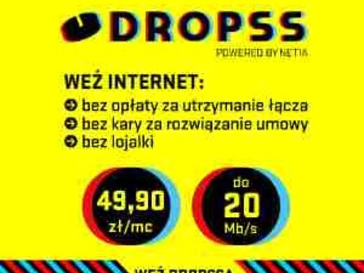 Dropss - rewolucyjnie czysty internet!