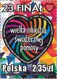 Znaczek Poczty Polskiej na finał Orkiestry