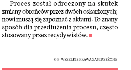 WPROST z zastrzeżonymi prawami