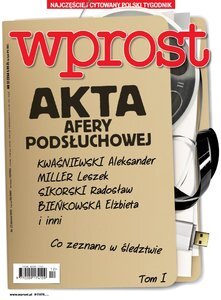 WPROST: akta afery podsłuchowej