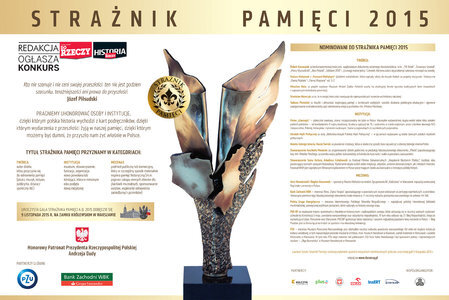 Ania Rusowicz, Marcelina i Lilu na gali Strażnik Pamięci 2015