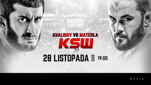 KSW 33: Materla vs Khalidov – transmisja PPV w Netii