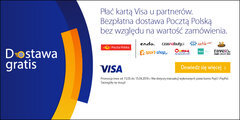 Poczta Polska: darmowa dostawa kurierem po płatności kartą VISA