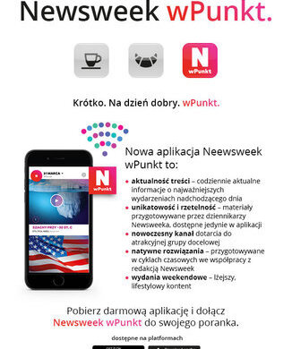 Netia partnerem aplikacji Newsweek wPunkt