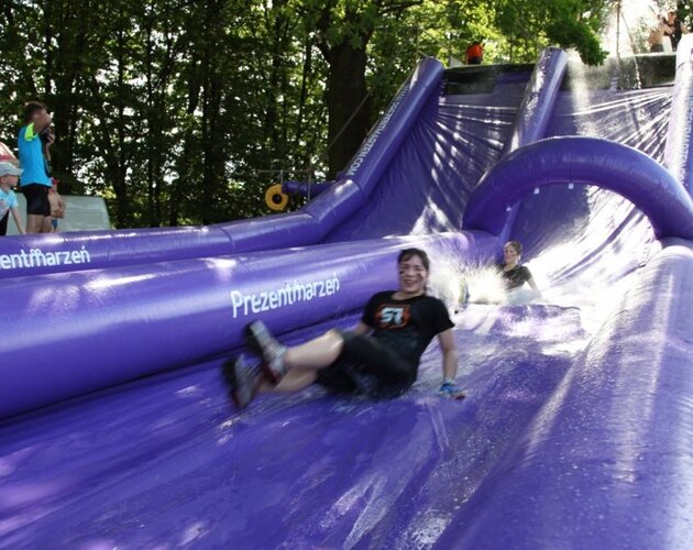 Mobilny Water Slide odwiedzi Kołobrzeg już 13 - 14 sierpnia