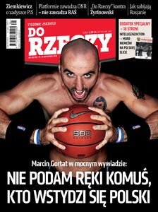 Marcin Gortat dla „Do Rzeczy”: nie podam ręki komuś, kto się wstydzi Polski