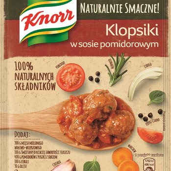 Zdjęcie: Klopsiki w sosie pomidorowym i Tagliatelle z kurczakiem Naturalnie Smaczne! Knorr