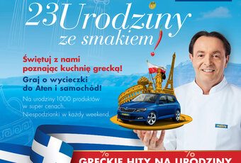 Wycieczki do Aten i inne atrakcje z okazji urodzin MAKRO Polska