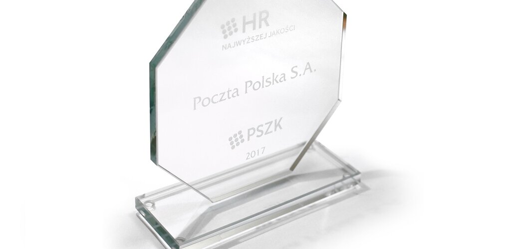 Poczta Polska z nagrodą „HR Najwyższej Jakości”