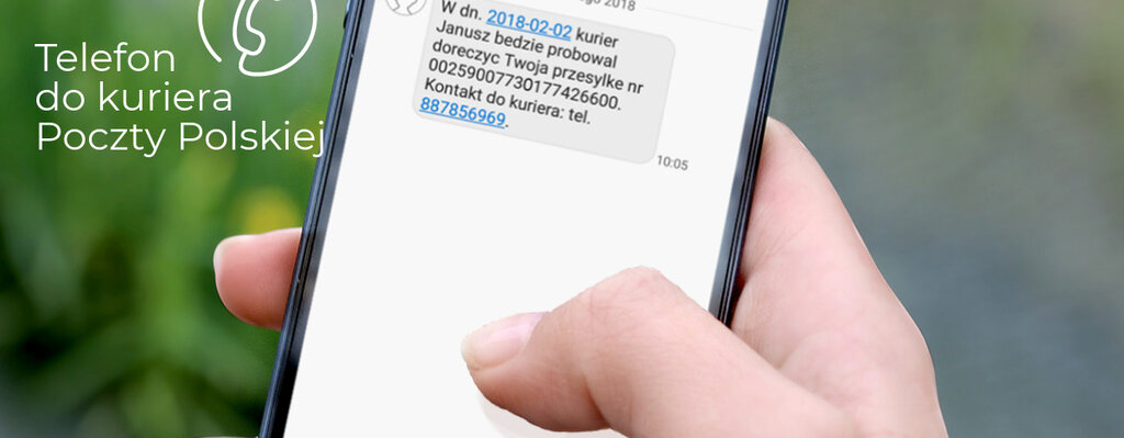 Poczta Polska z nową funkcjonalnością: wyśle smsem numer telefonu do kuriera