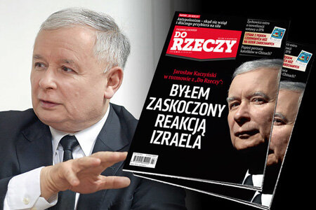„Do Rzeczy” nr 7: Jarosław Kaczyński: Byłem zaskoczony reakcją Izraela