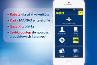 Nowe funkcjonalności w aplikacji mobilnej MAKRO Polska 