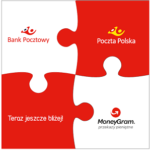 Poczta Polska i Bank Pocztowy z największą w Polsce siecią dostępu do przekazów pieniężnych MoneyGram - wysyłka pieniędzy do 200 krajów świata już dostępna w formie gotówkowej i z konta 