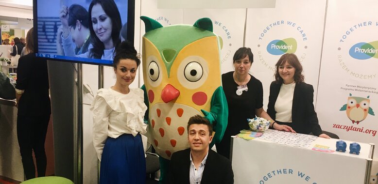 Provident Polska razem z Fundacją Zaczytani na Targach CSR