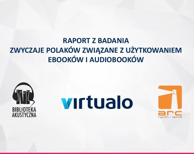 Raport z badania „Zwyczaje Polaków związane z użytkowaniem ebooków i audiobooków”