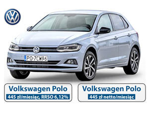 Nowy Volkswagen Polo za 445 zł