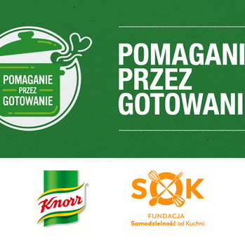 Zdjęcie: Pomaganie przez gotowanie - Knorr i Fundacja Samodzielność od Kuchni we wspólnej akcji dla wychowanków domów dziecka 