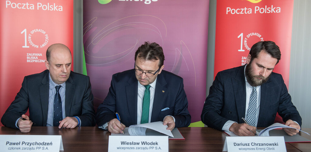 Poczta Polska i Energa rozwijają elektromobilność