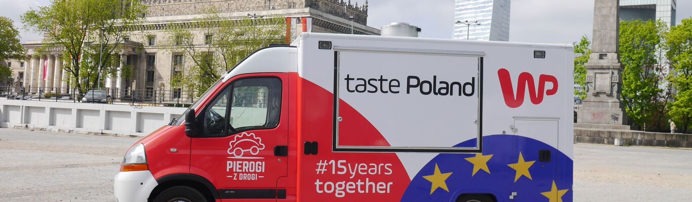 Food truck Wirtualnej Polski w podróży przez Europę