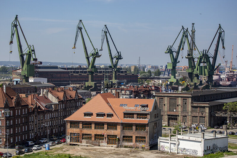 Nowe Muzeum Sztuki oddział Muzeum Narodowego w Gdańsku w budowie Dominik Paszliński gdansk.pl