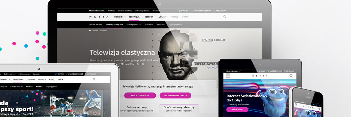 Nowa www.netia.pl – użytkownik w centrum uwagi