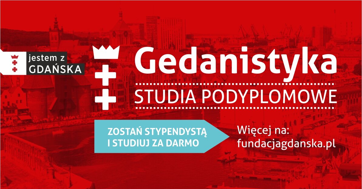 Grafika przedstawiająca główne informacje o gedanistyce