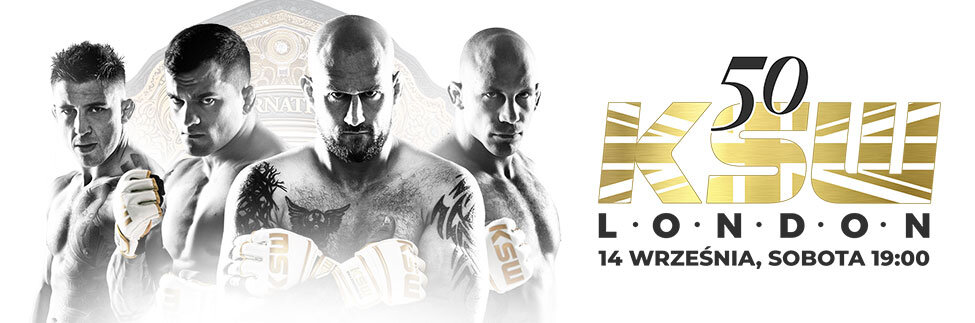 KSW 50 Londyn - Wembley Arena z Netia Playera