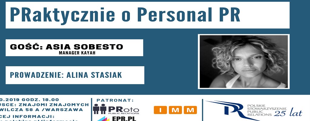 Zmiana terminu spotkania Praktycznie o Personal PR