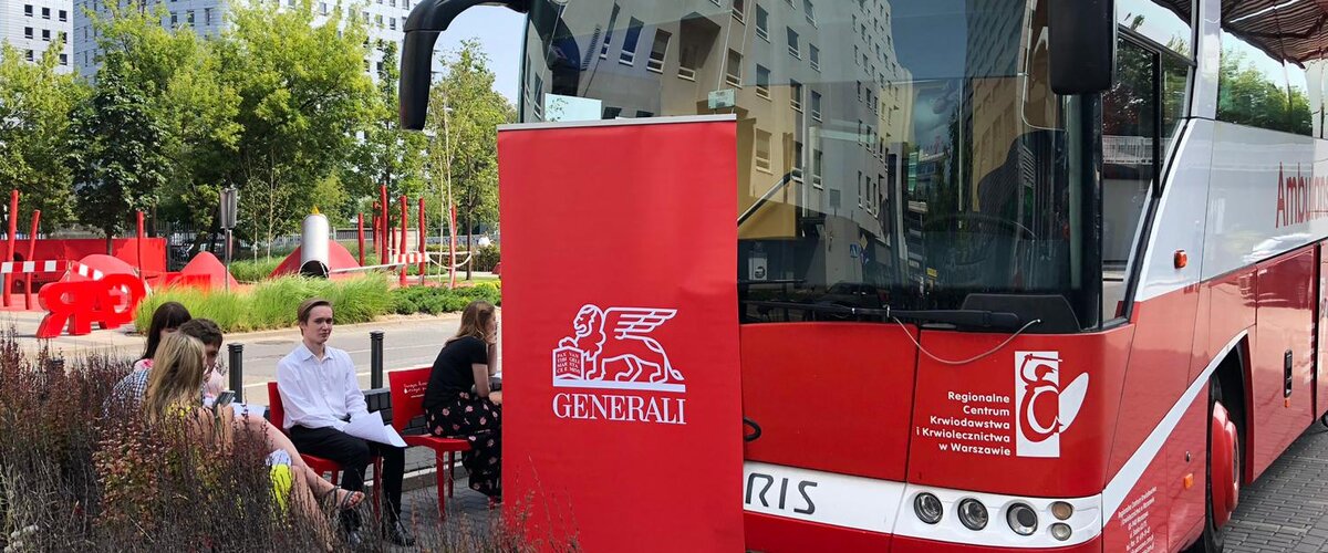 Generali po raz trzeci zorganizowało akcję krwiodawstwa