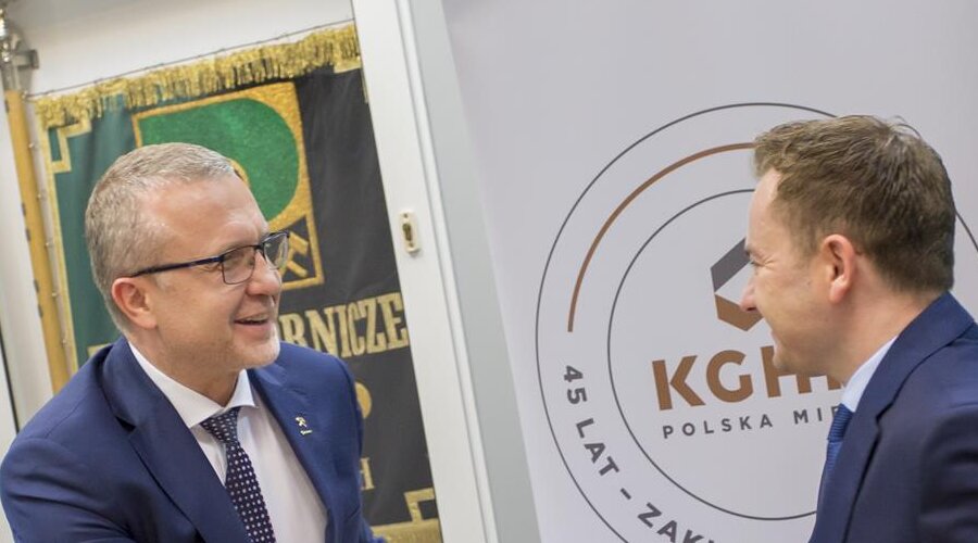 Pracownicy ZUS w kopalni – wspólny projekt ZUS i KGHM 