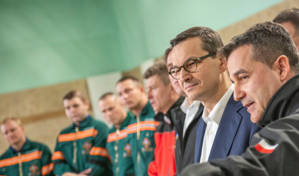 Premier RP Mateusz Morawiecki podziękował ratownikom