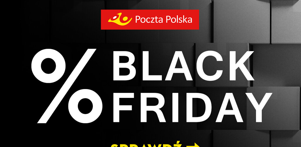 Poczta Polska: rabaty na Black Friday
