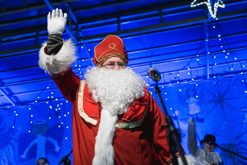Powitanie św. Mikołaja, fot. D.Paszlinski
