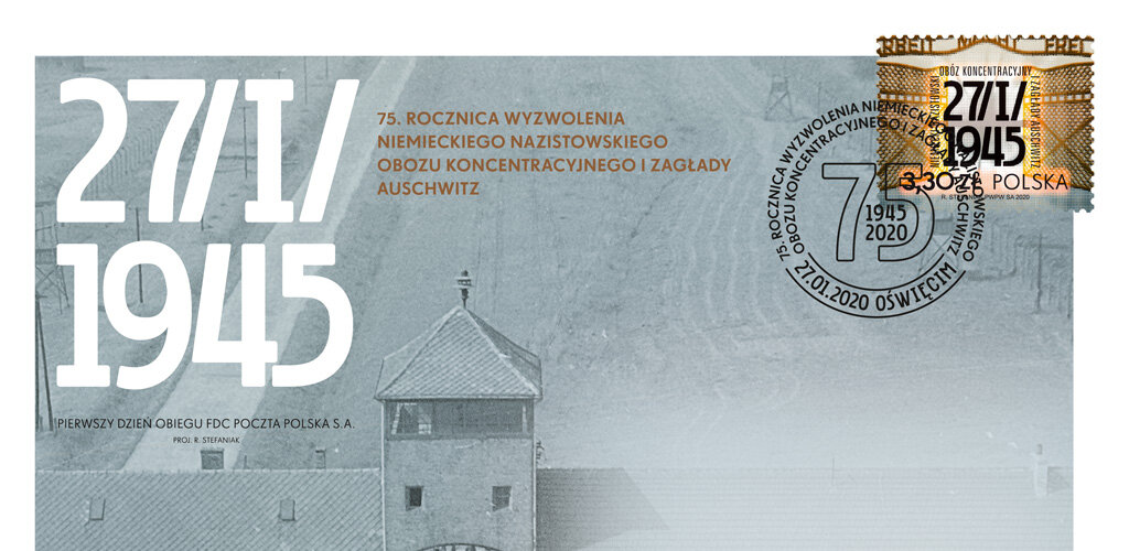 Poczta Polska upamiętnia wyzwolenie niemieckiego obozu KL Auschwitz