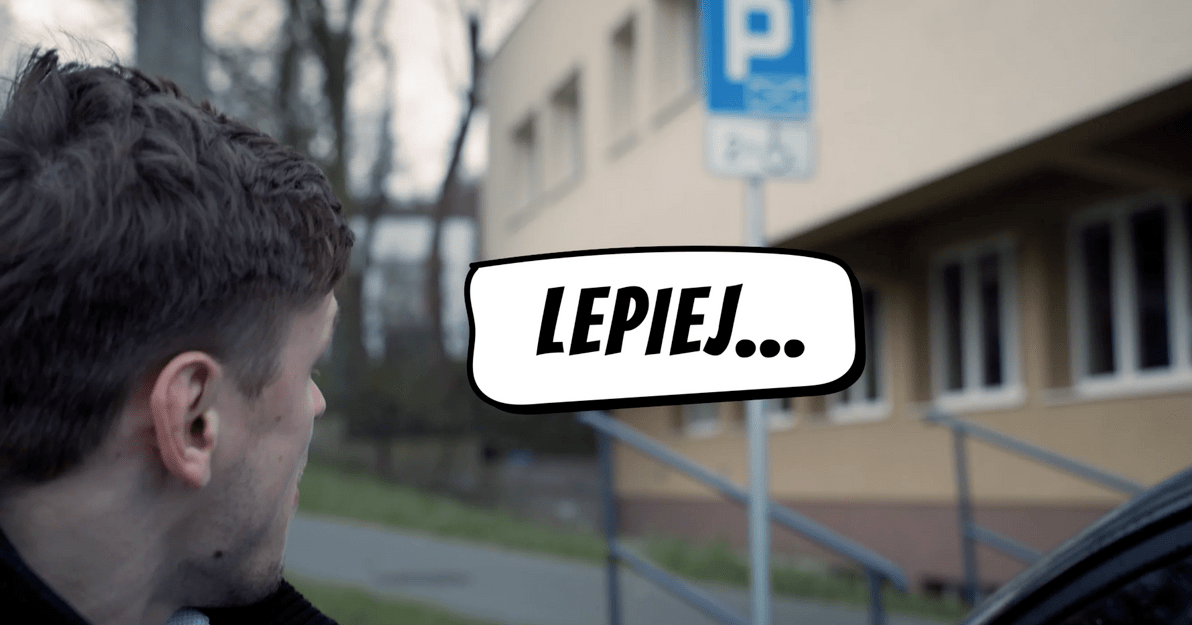 Kadr z filmu "Lepiej... przeparkuj!"