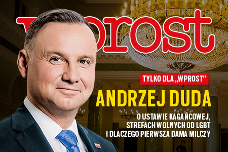 "Wprost" (6) Andrzej Duda o ustawie kagańcowej, strefach wolnych od LGBT  i dlaczego pierwsza dama milczy.